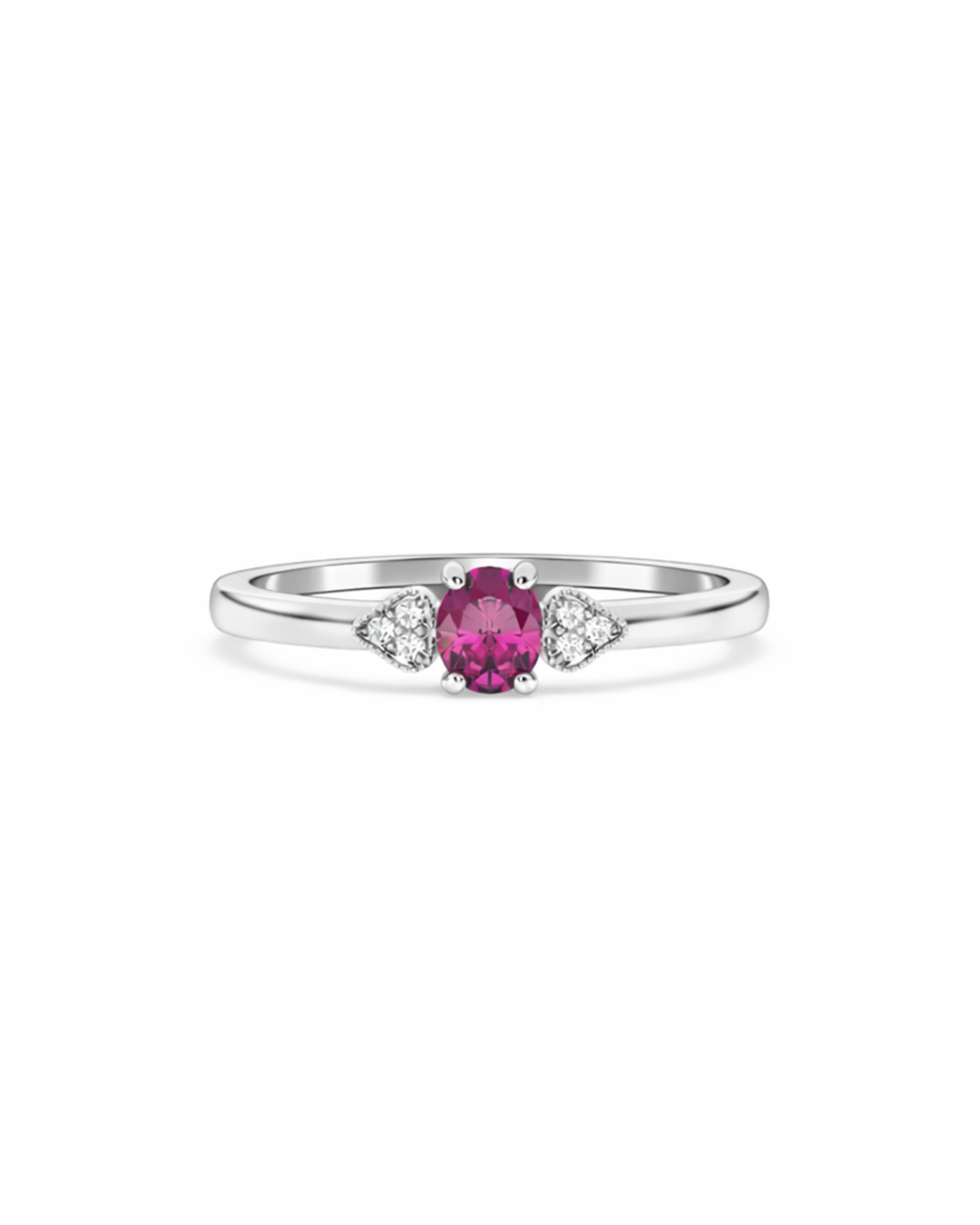 Amara - Platin | Natürlicher Diamant