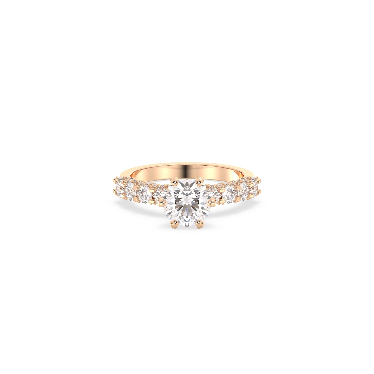 Alira - Roségold | Natürlicher Diamant
