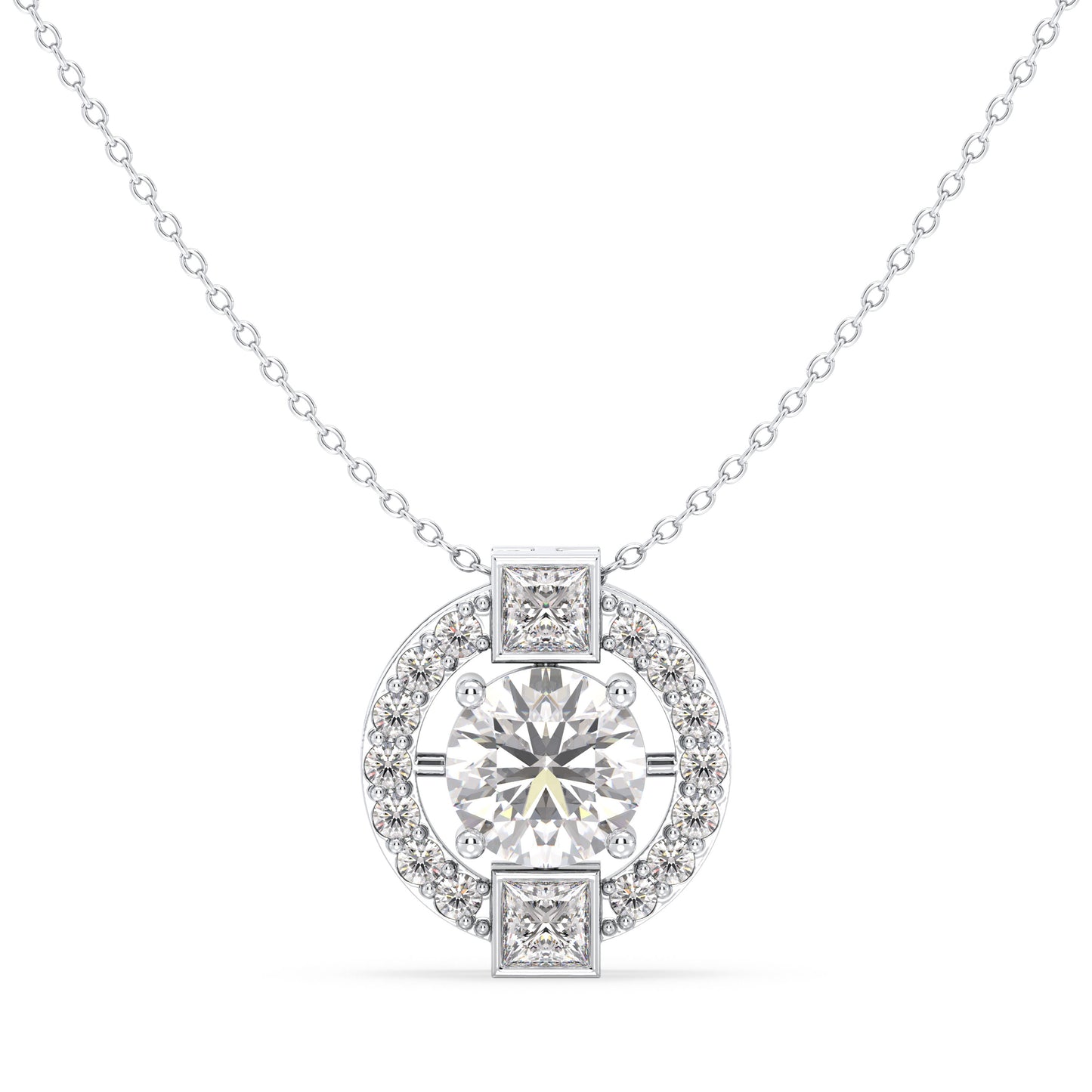 Alma - Platin | Natürlicher Diamant