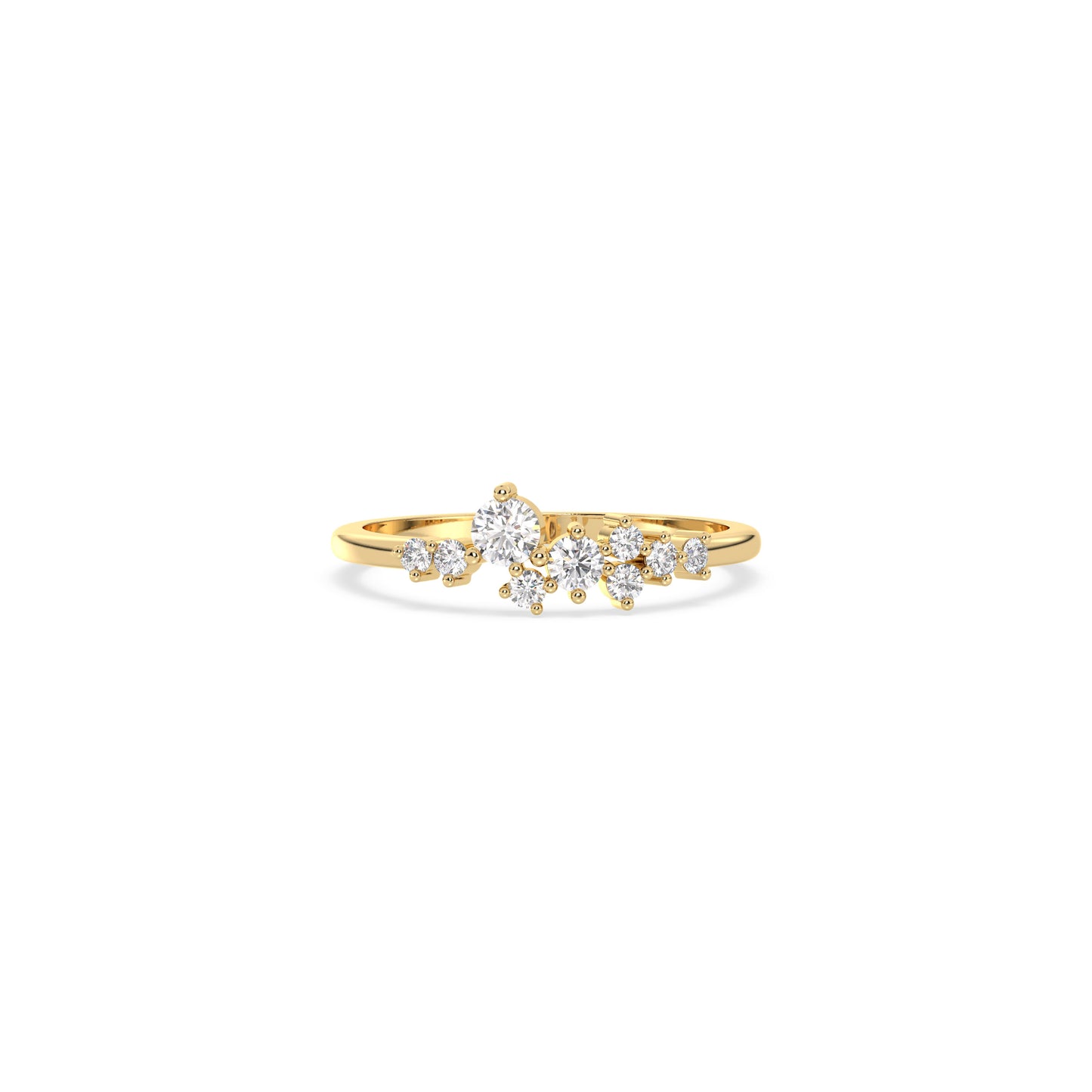 Elara - Gelbgold | Natürlicher Diamant