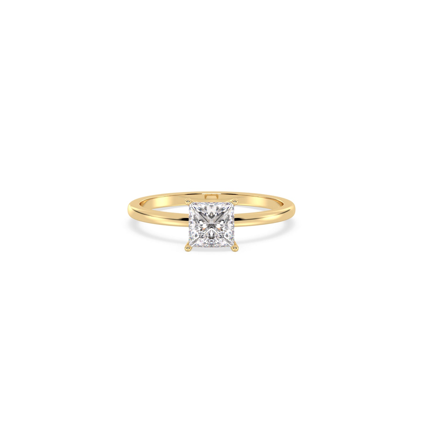 Elina - Gelbgold | Natürlicher Diamant
