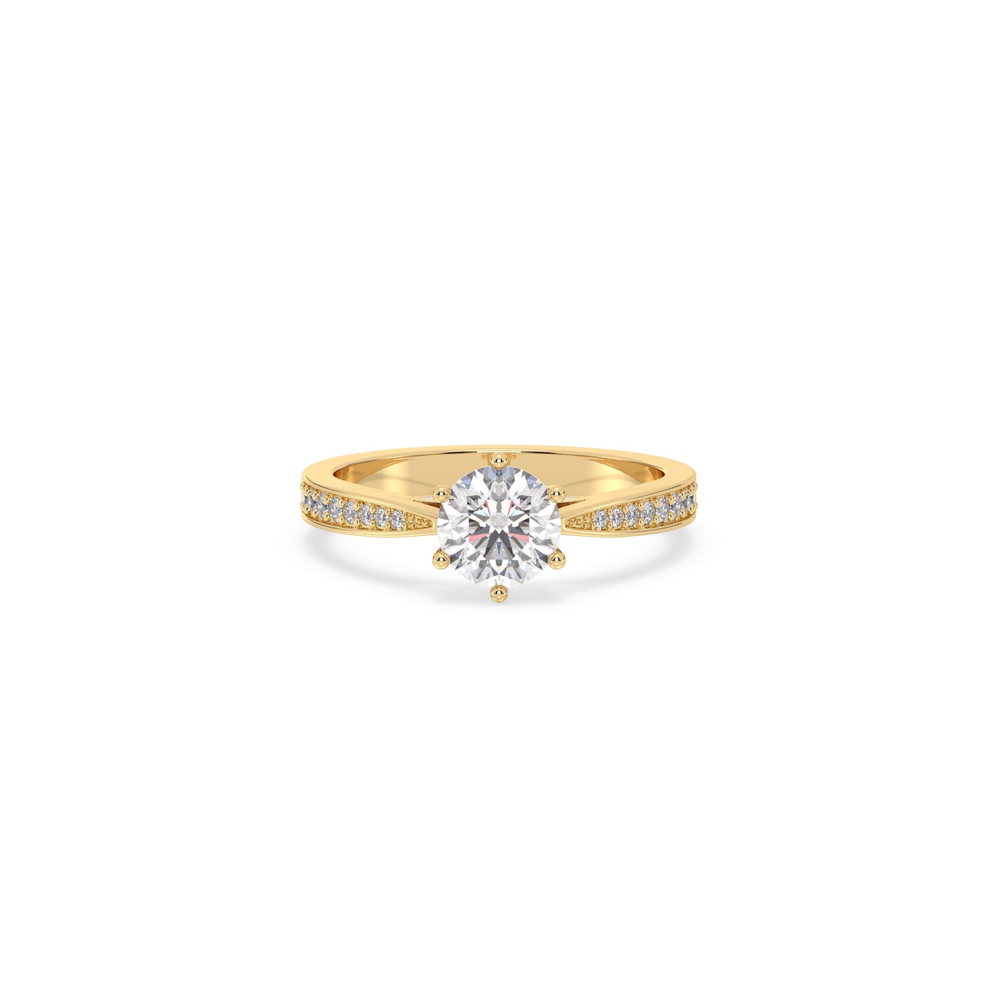 Eterna - Gelbgold | Natürlicher Diamant