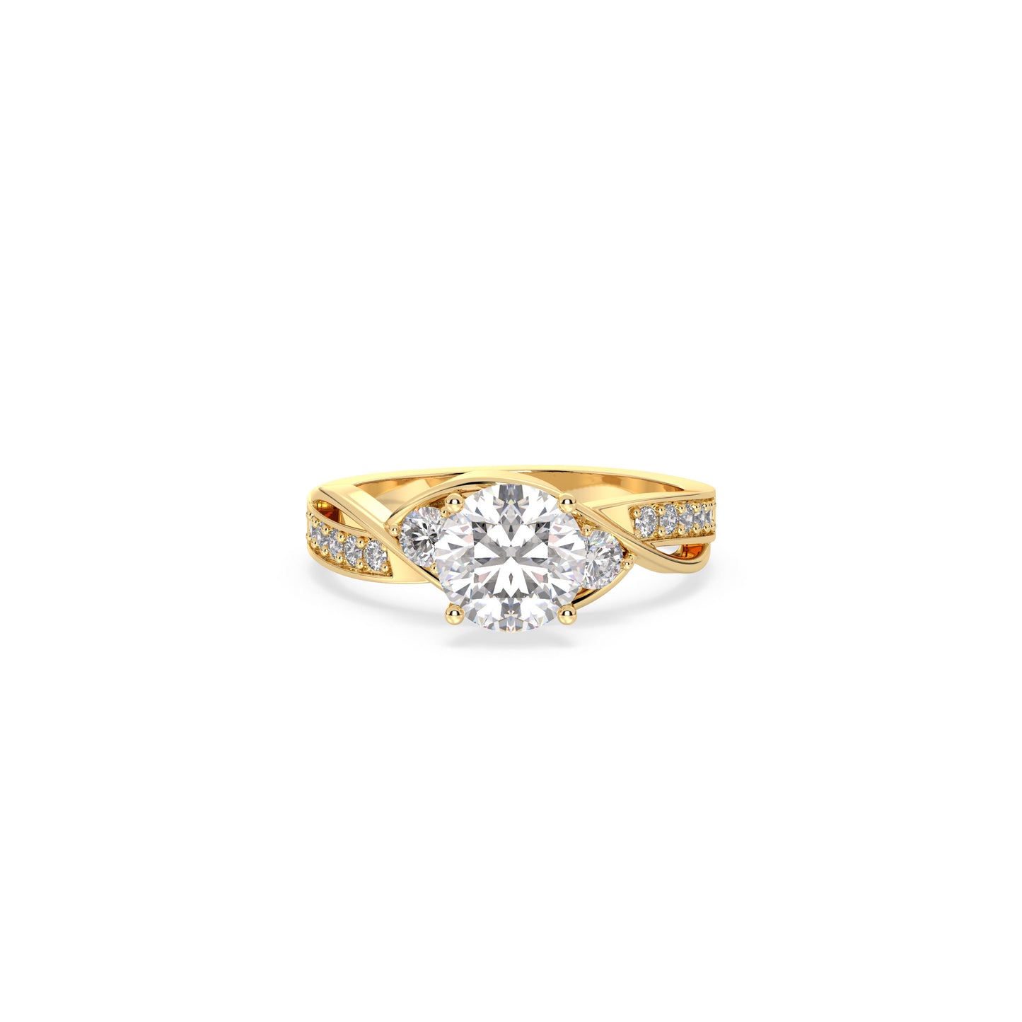 Liora - Gelbgold | Natürlicher Diamant