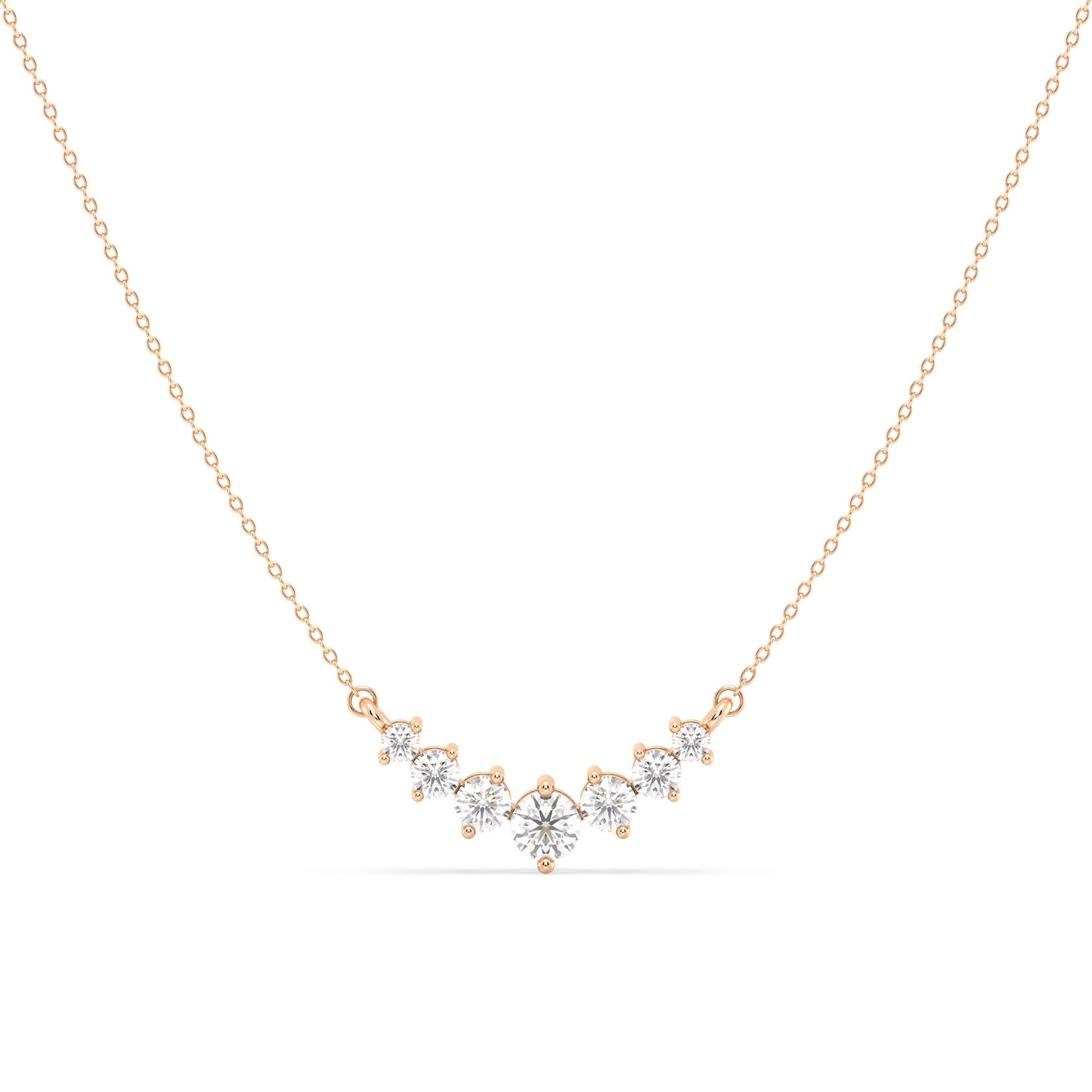 Valena - Roségold | Natürlicher Diamant