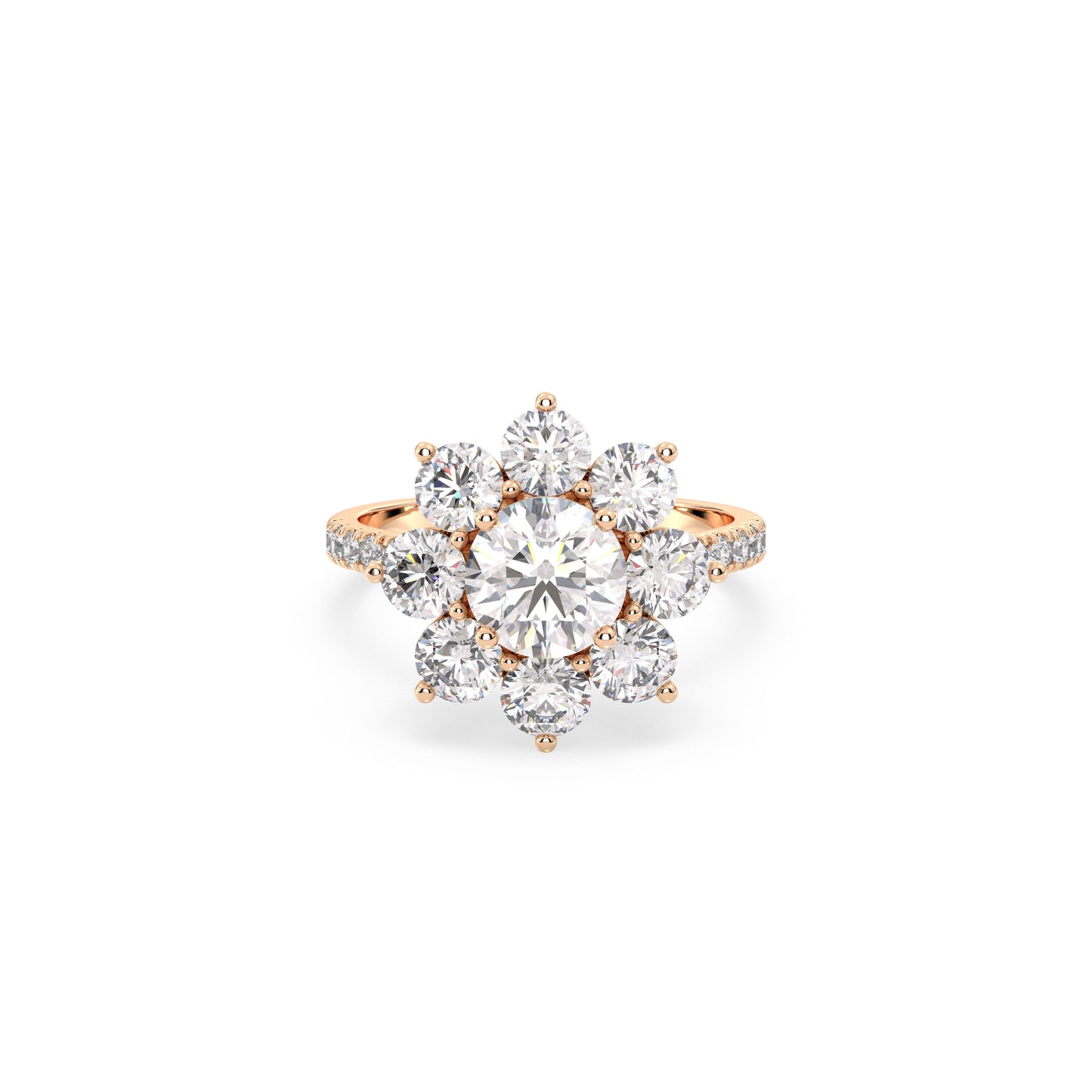 Valeria - Roségold | Natürlicher Diamant