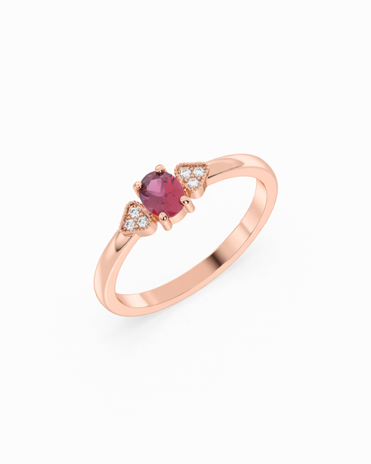 Amara - Roségold | Lab Grown