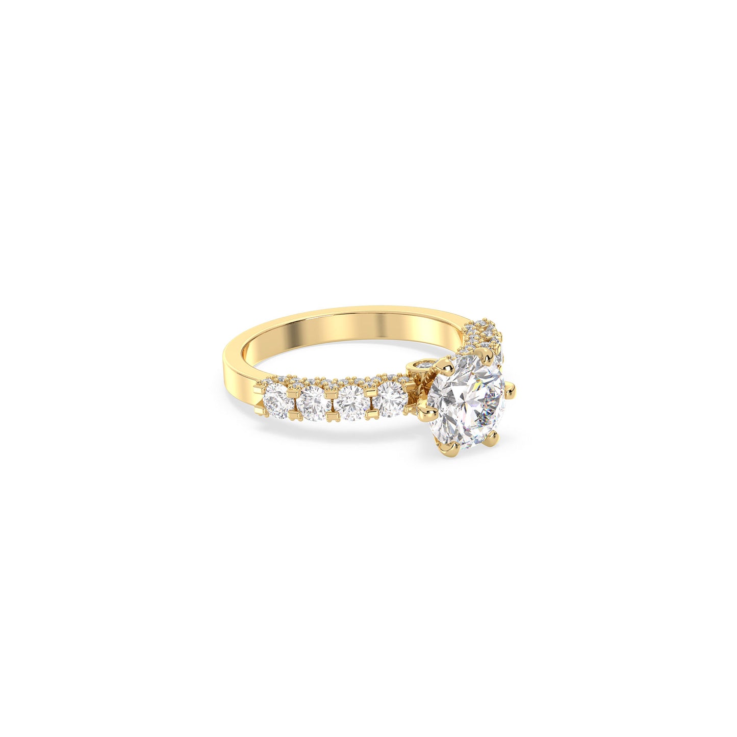 Alira - Gelbgold | Natürlicher Diamant