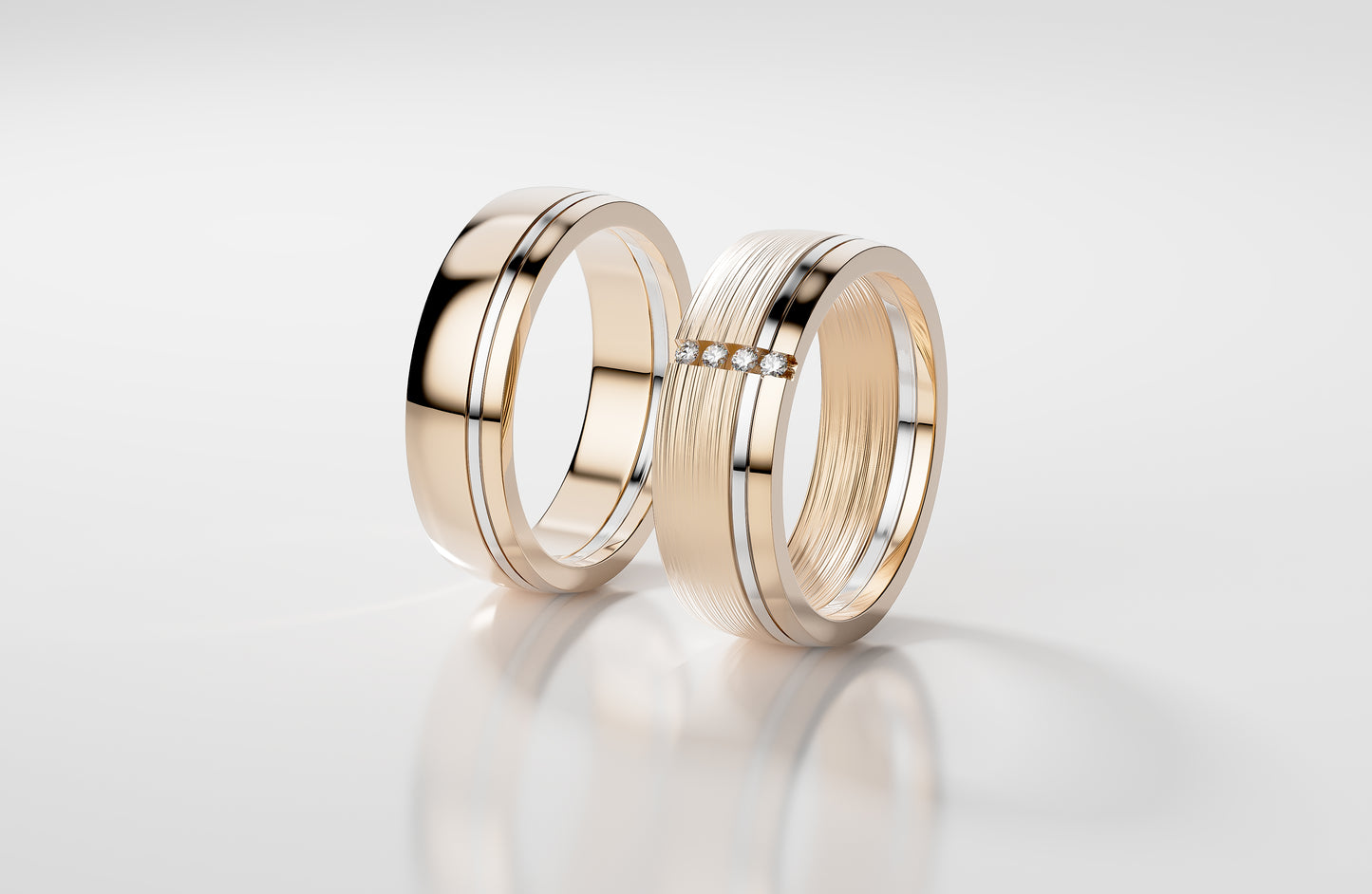 Alma Duo - Roségold | Lab Grown