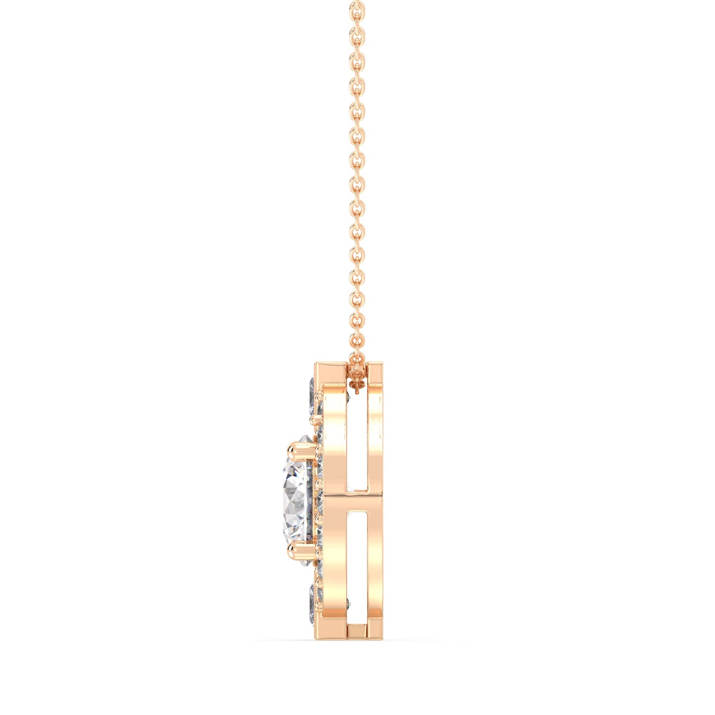 Alma - Roségold | Natürlicher Diamant