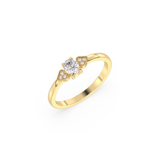Amara Diamond - Gelbgold | Natürlicher Diamant