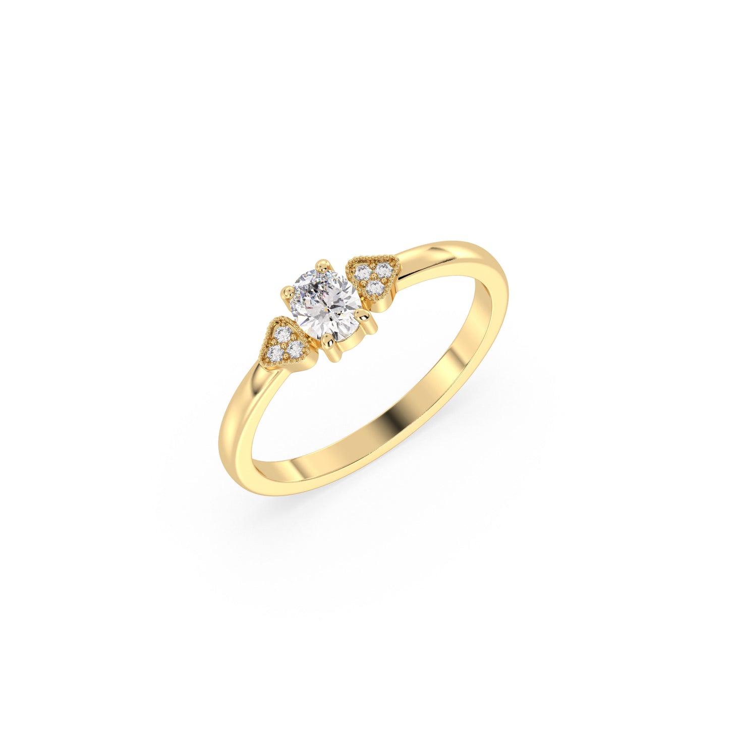 Amara Diamond - Gelbgold | Lab Grown