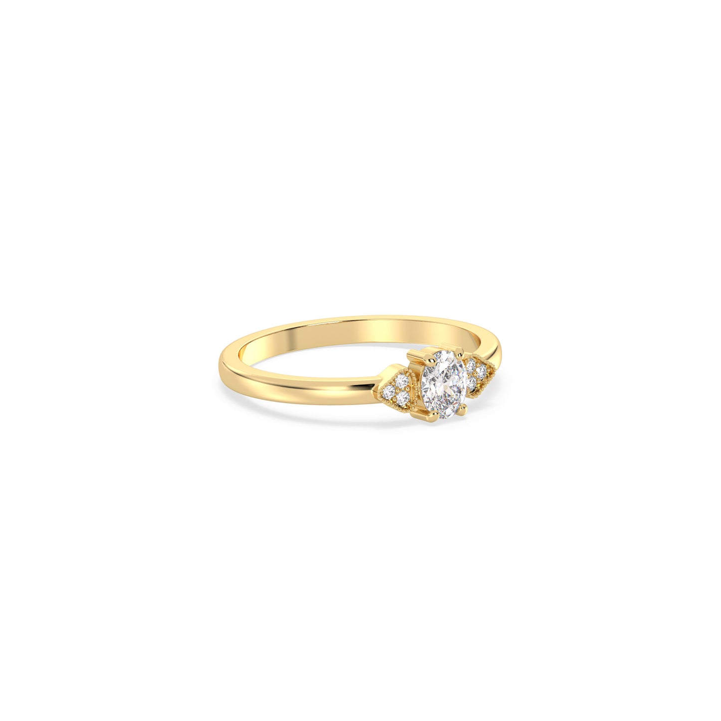 Amara Diamond - Gelbgold | Natürlicher Diamant