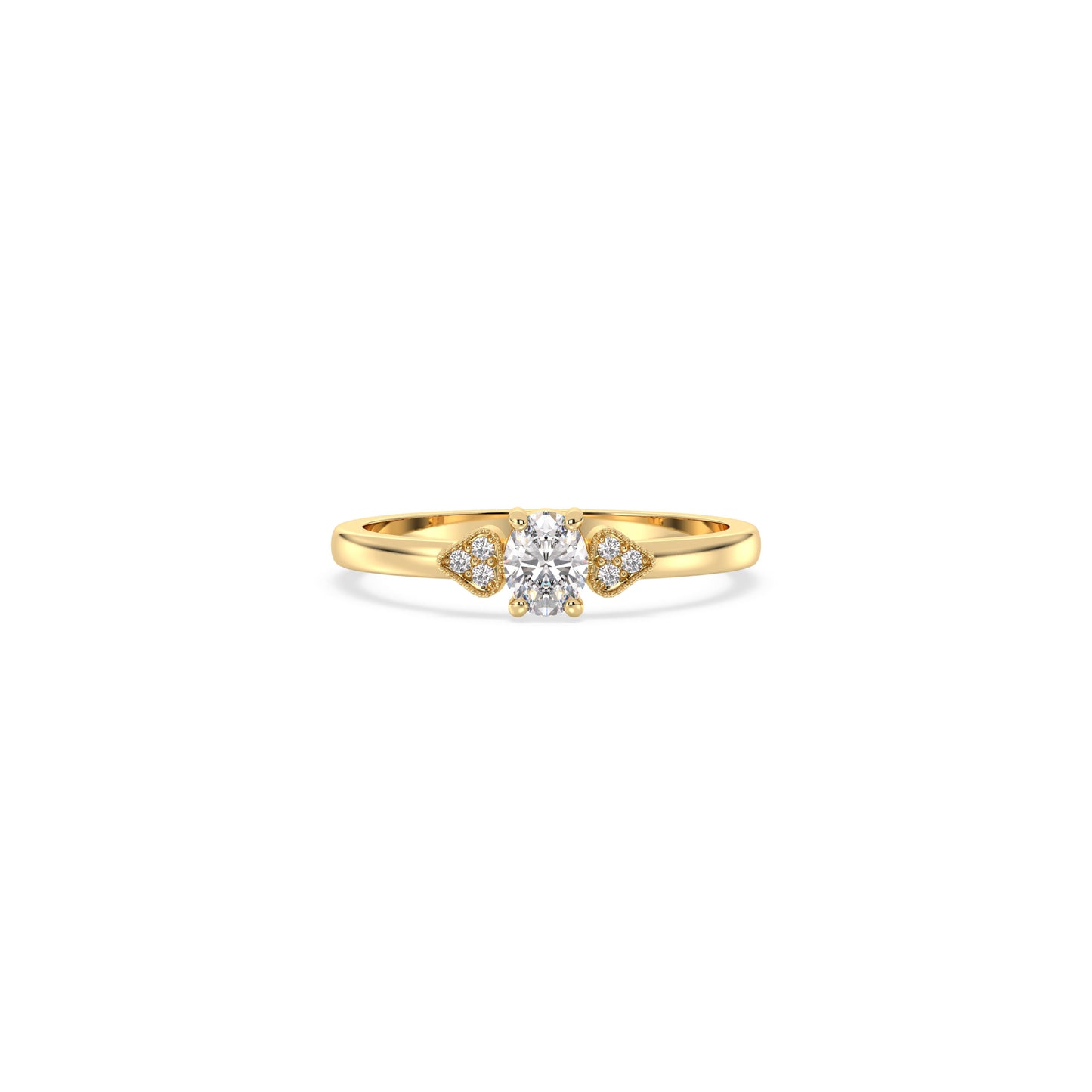 Amara Diamond - Gelbgold | Natürlicher Diamant
