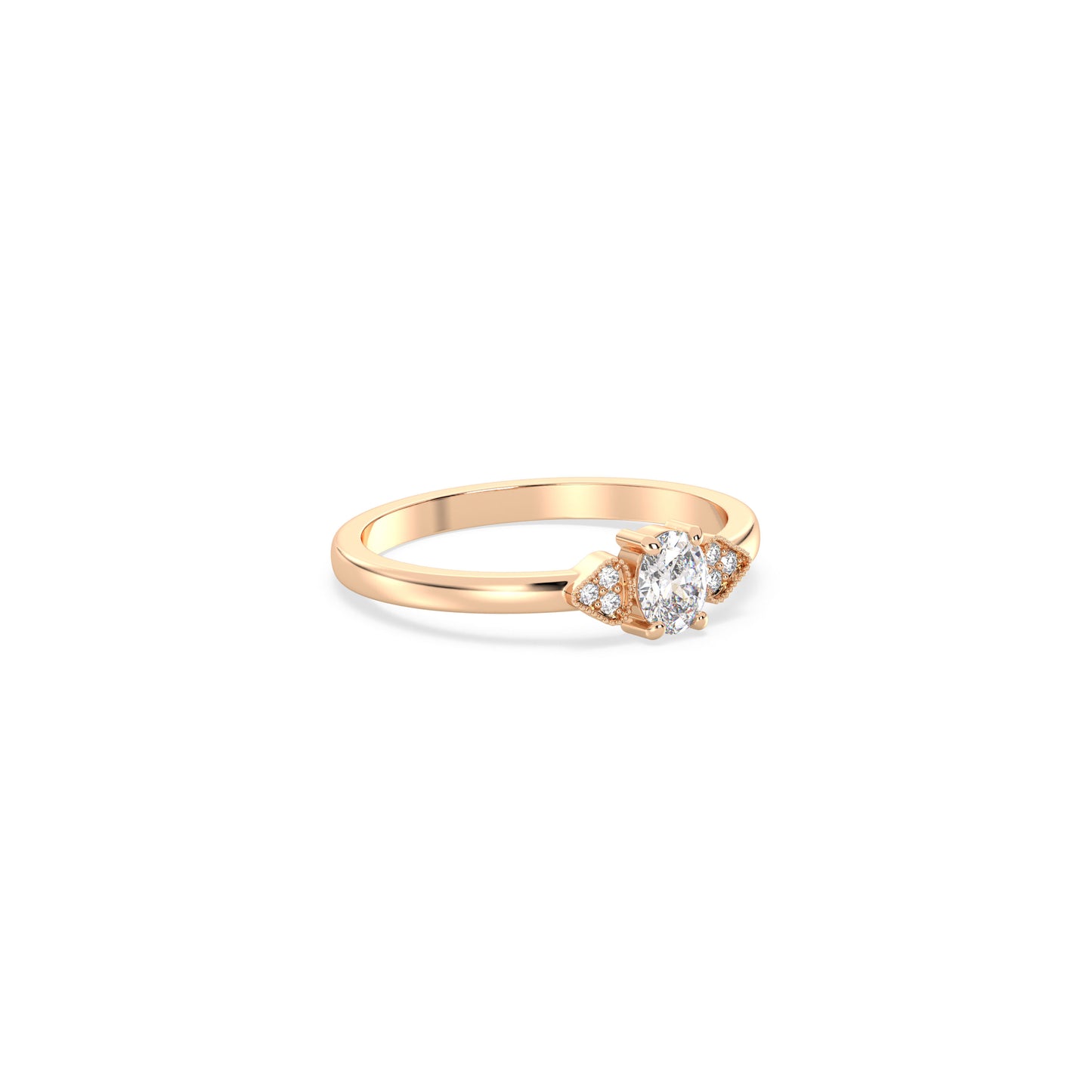 Amara Diamond - Roségold | Lab Grown
