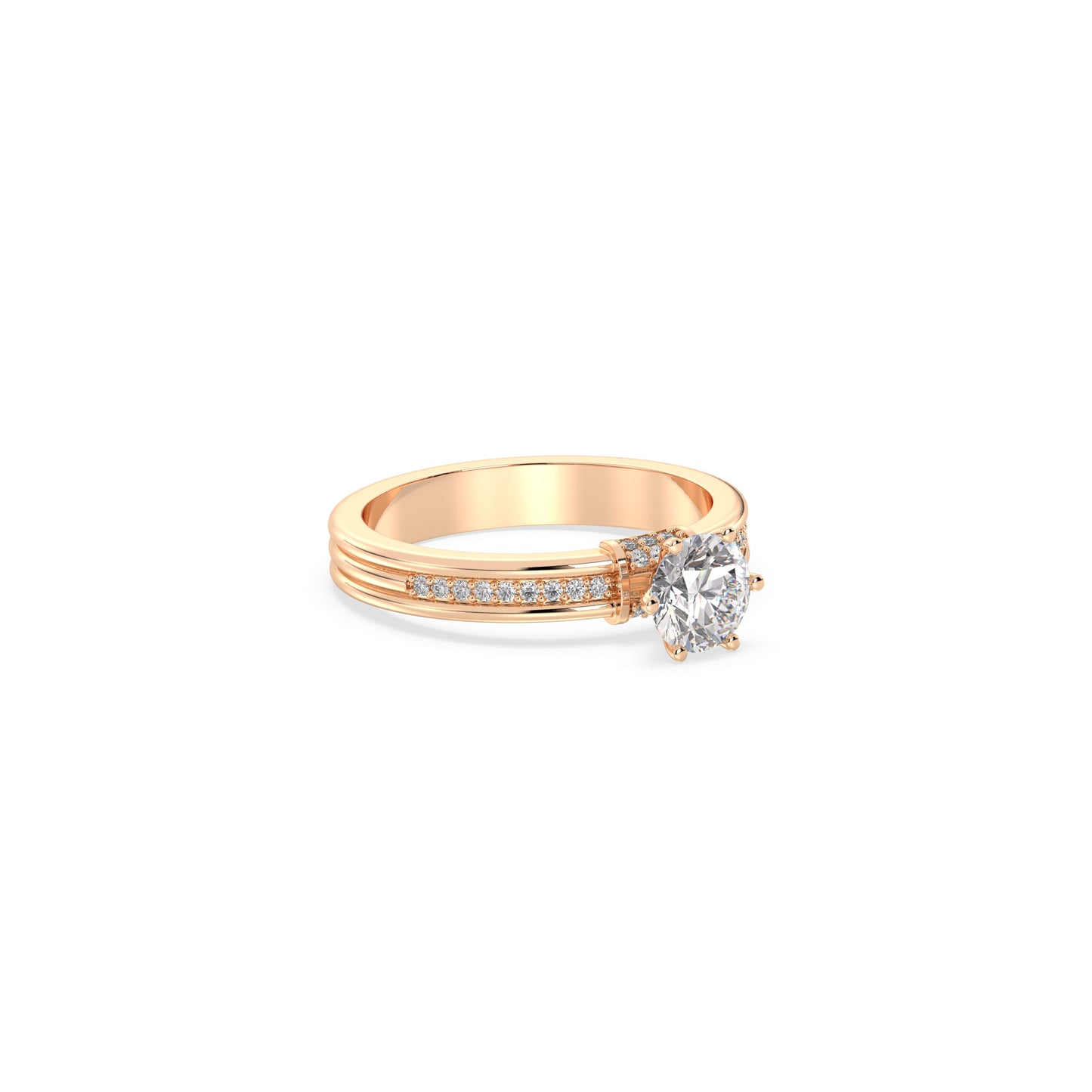 Amelia - Roségold | Lab Grown