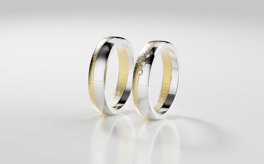 Amora Union - Gelbgold | Natürlicher Diamant