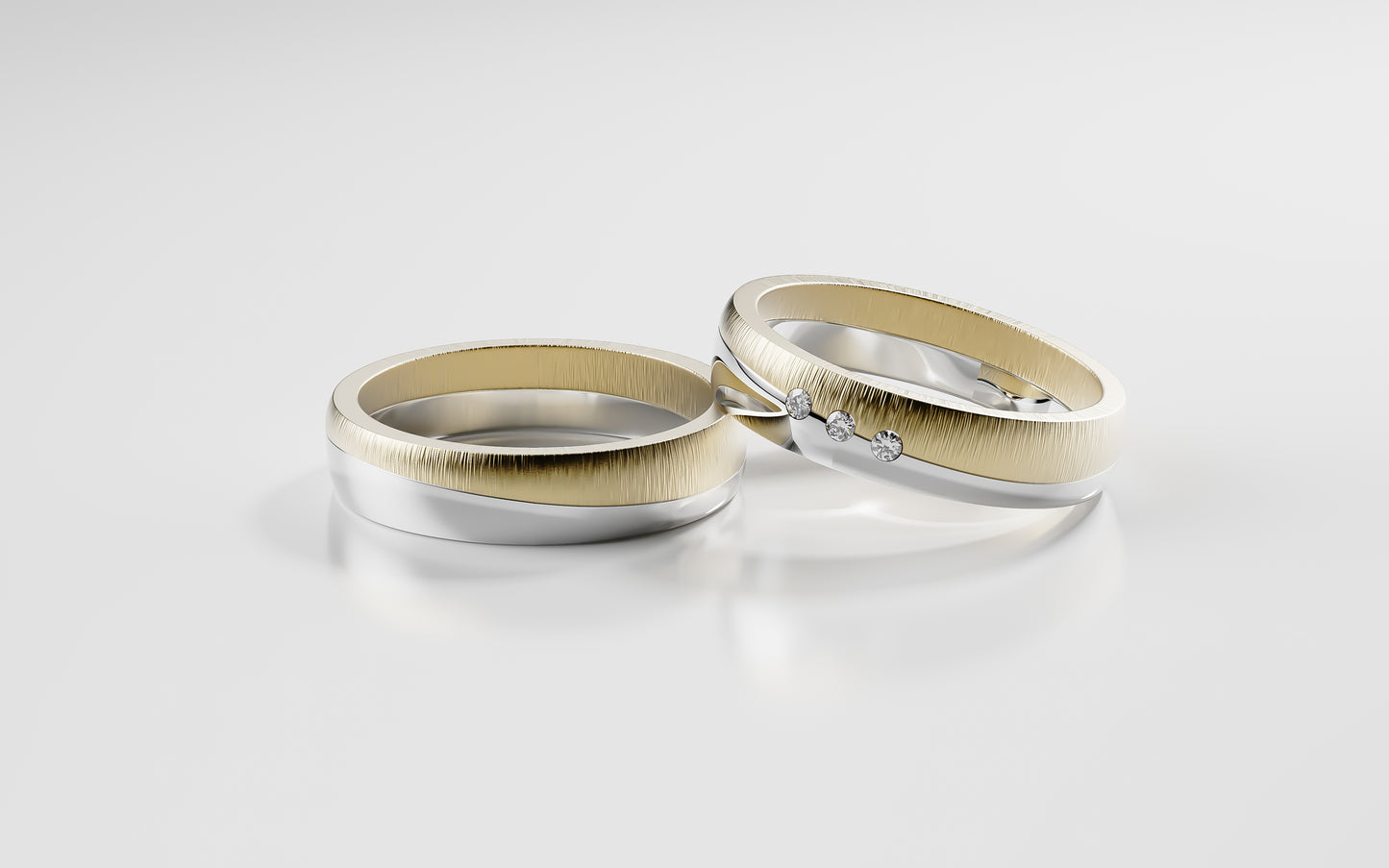 Amora Union - Gelbgold | Natürlicher Diamant