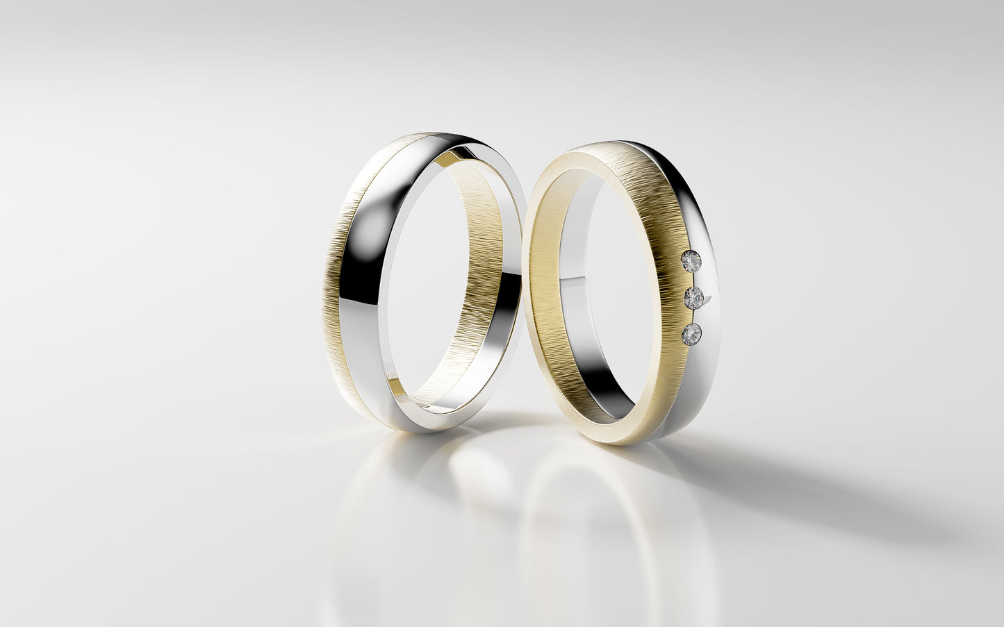 Amora Union - Gelbgold | Natürlicher Diamant