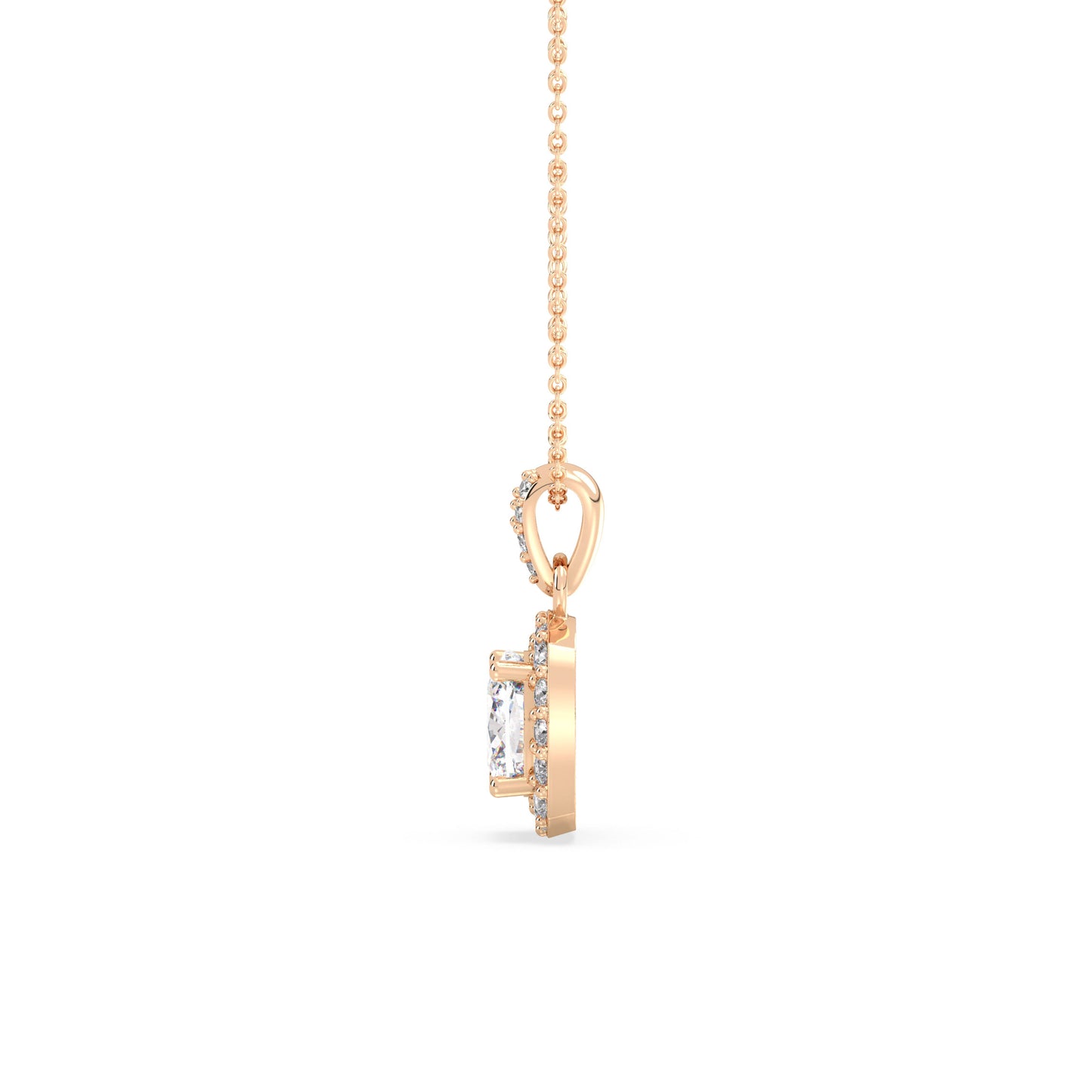 Ari - Roségold | Natürlicher Diamant