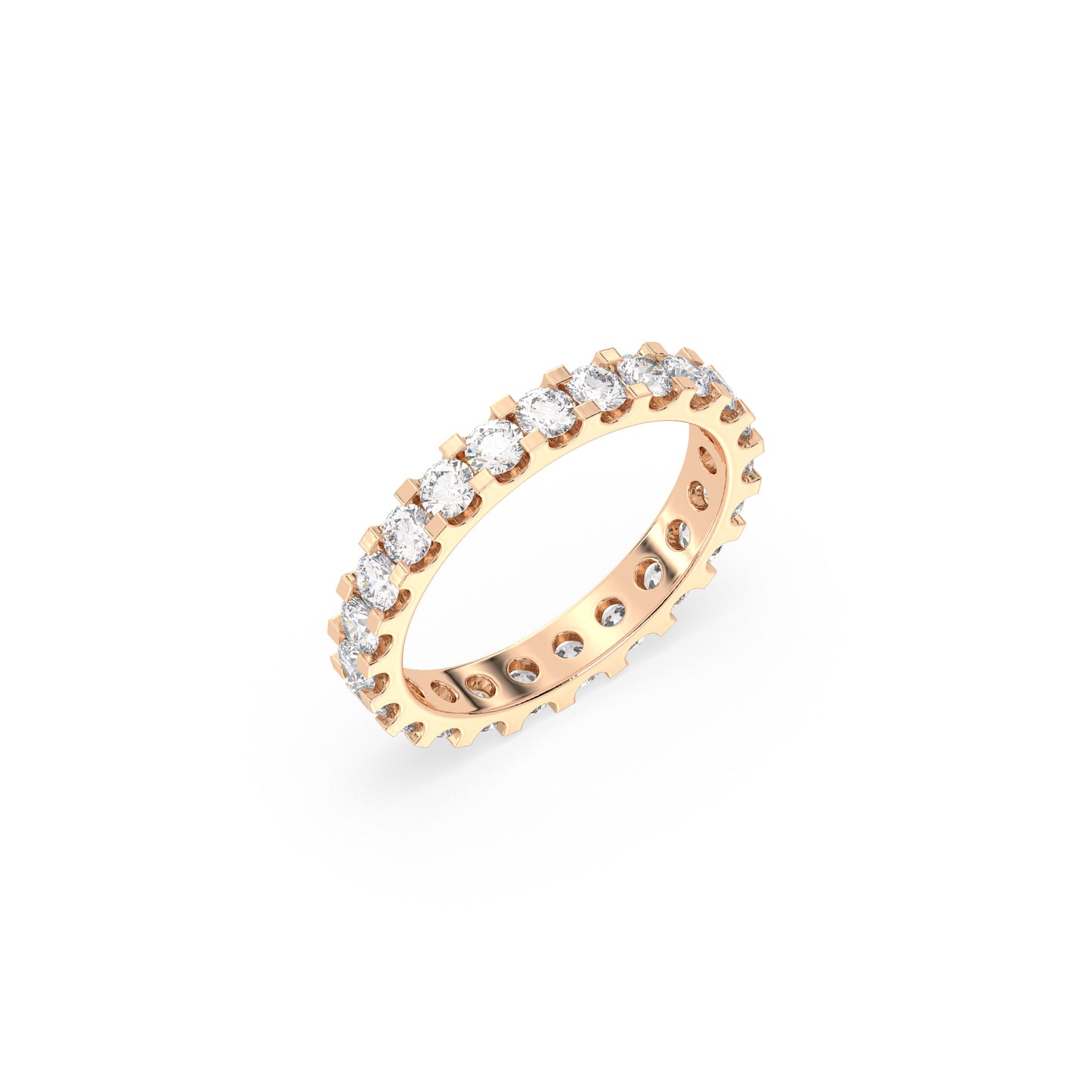 Aria - Roségold | Natürlicher Diamant