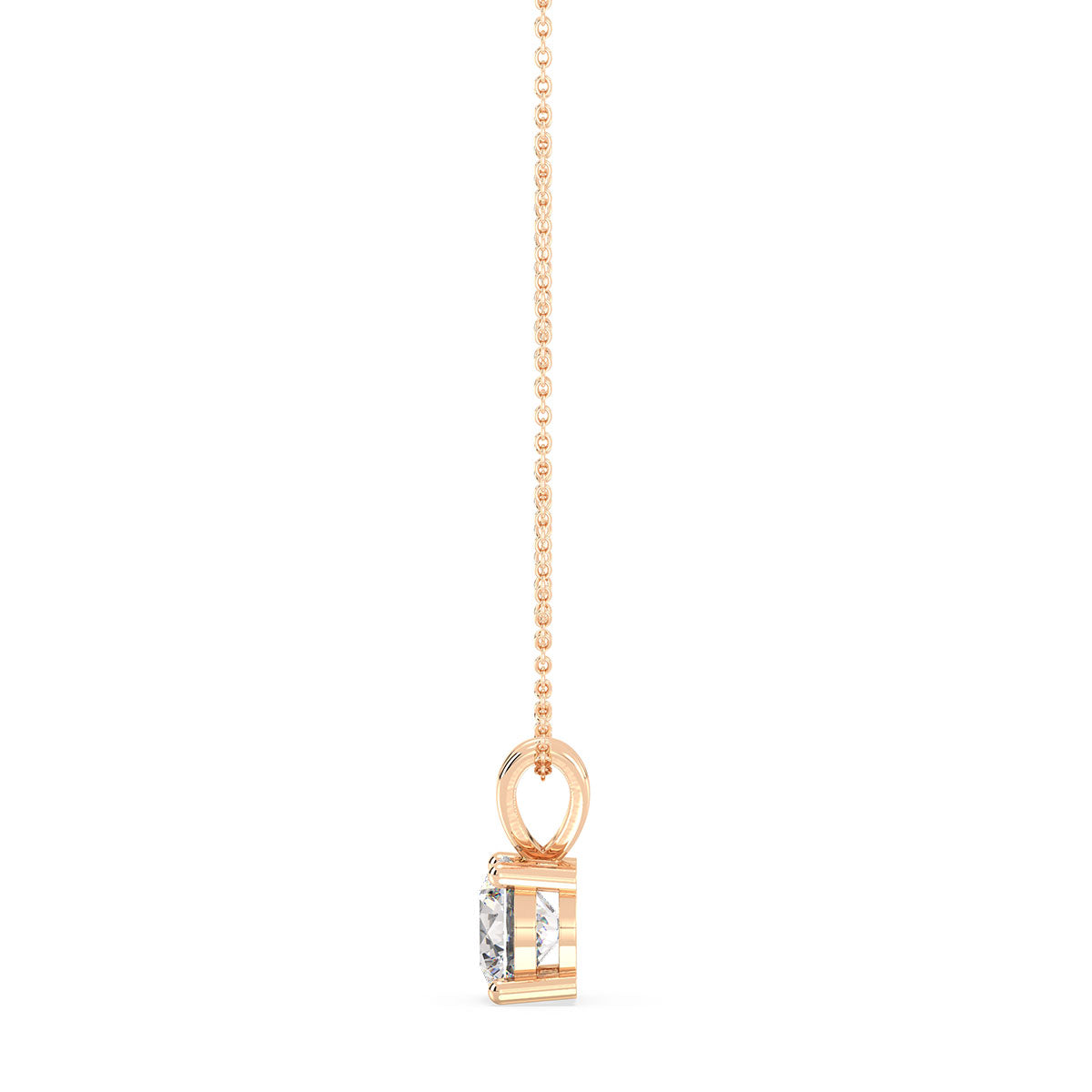 Aris - Roségold | Natürlicher Diamant