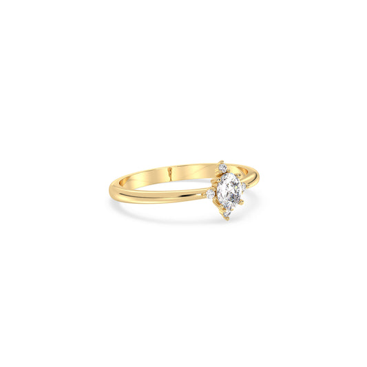 Aurelia Diamond - Gelbgold | Natürlicher Diamant