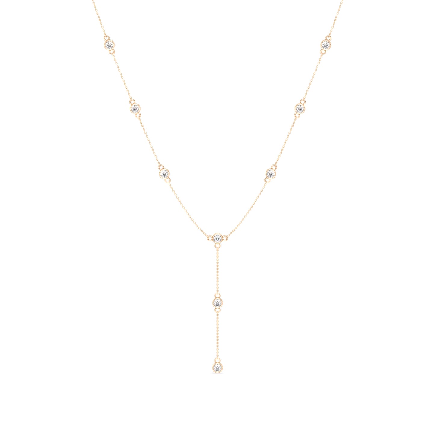 Aven - Roségold | Natürlicher Diamant