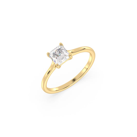 Celina - Gelbgold | Natürlicher Diamant