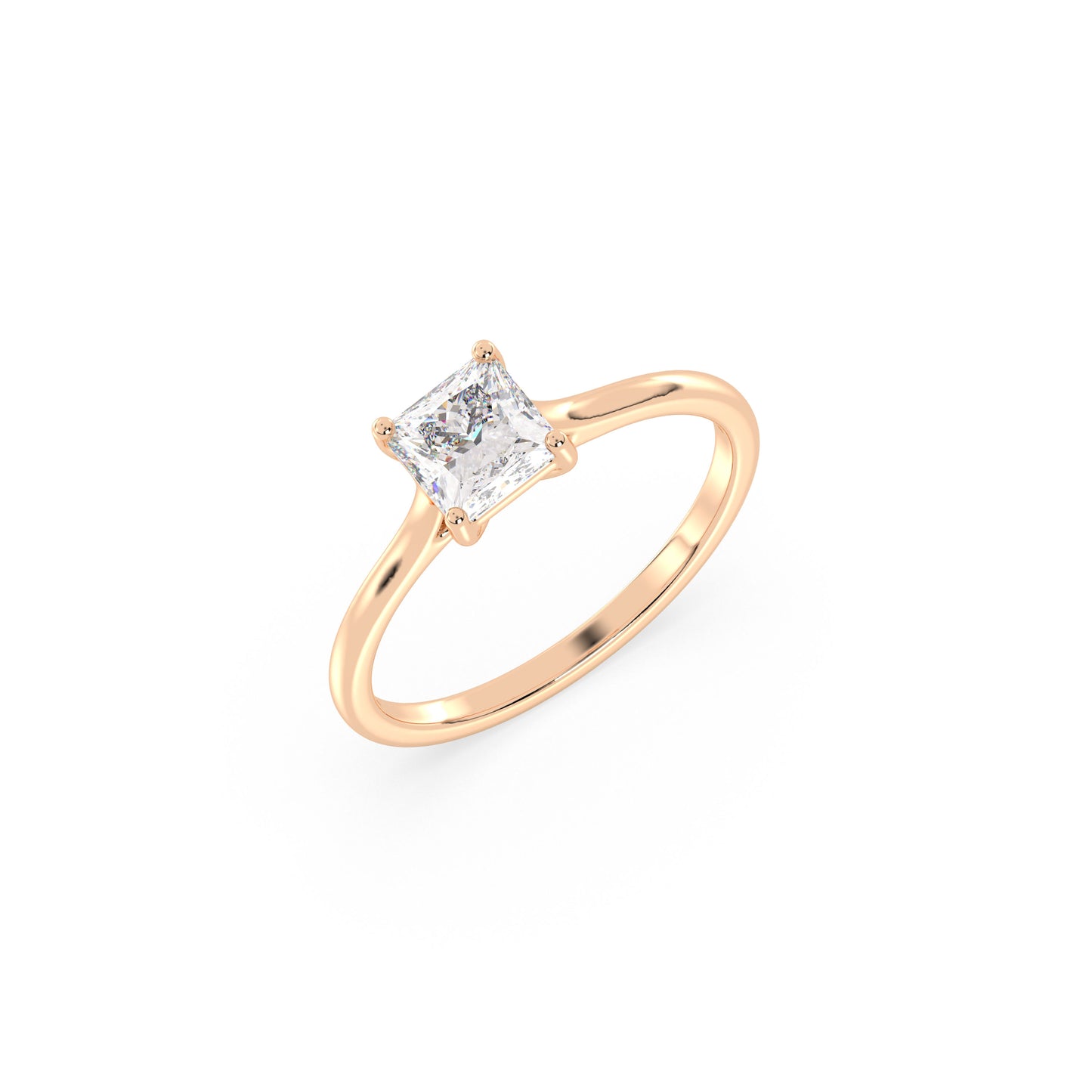 Celina - Roségold | Natürlicher Diamant