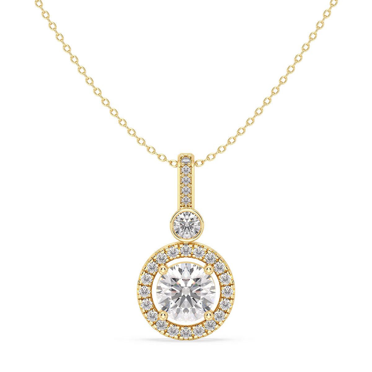 Clara - Gelbgold | Natürlicher Diamant