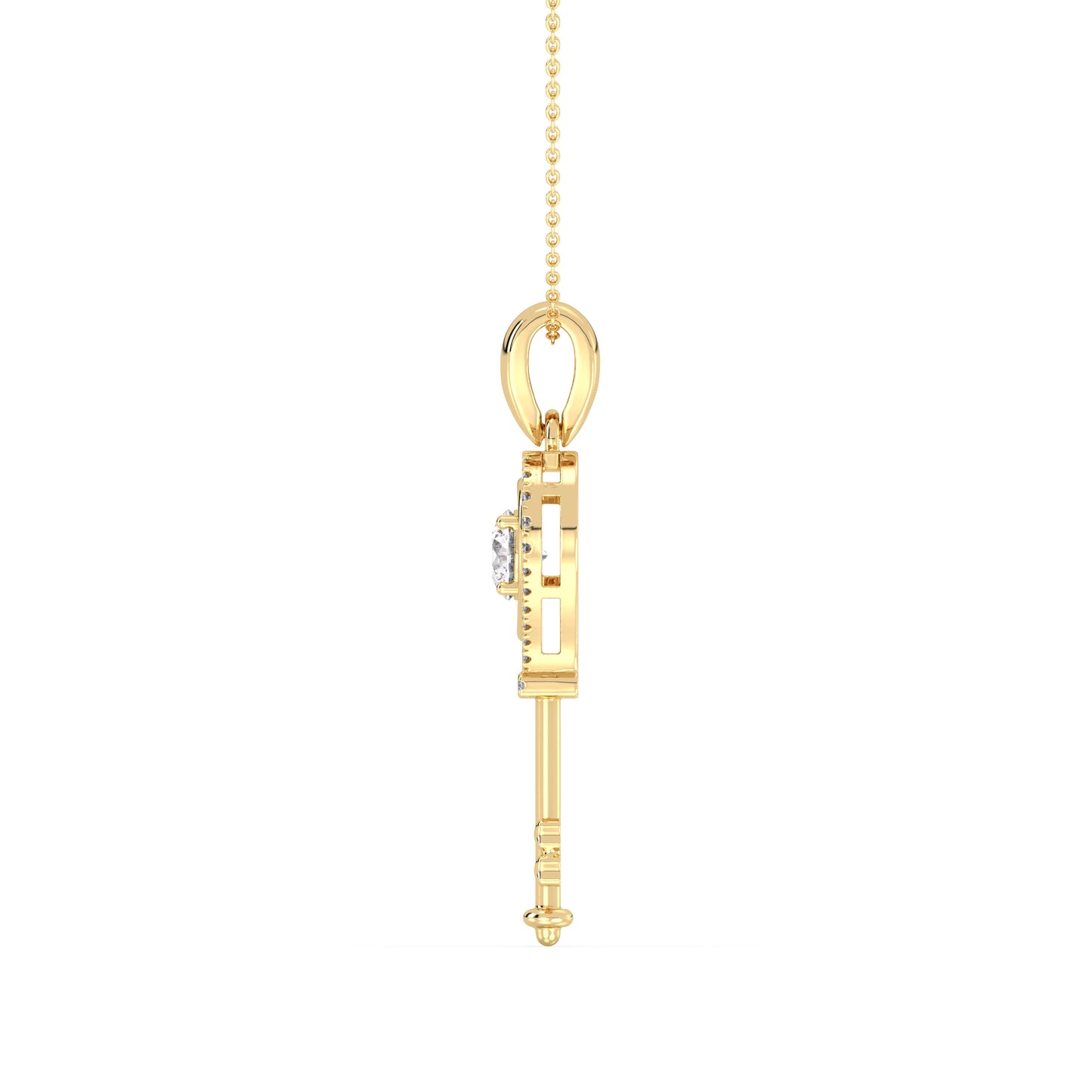 Clavis - Gelbgold | Natürlicher Diamant