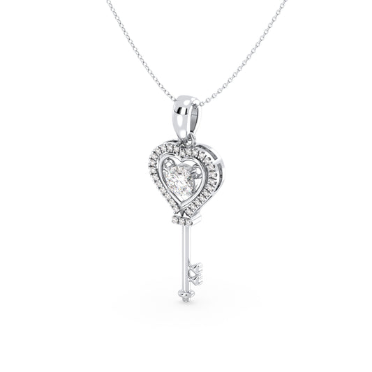 Clavis - Platin | Natürlicher Diamant