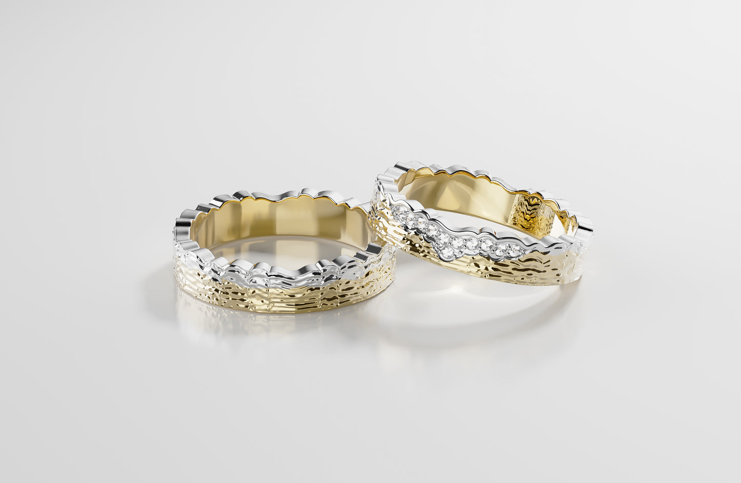 Corda Duo - Gelbgold | Lab Grown