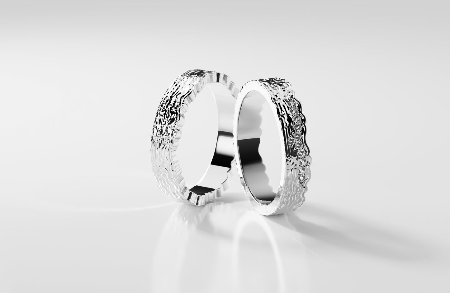 Corda Duo - Platin | Natürlicher Diamant