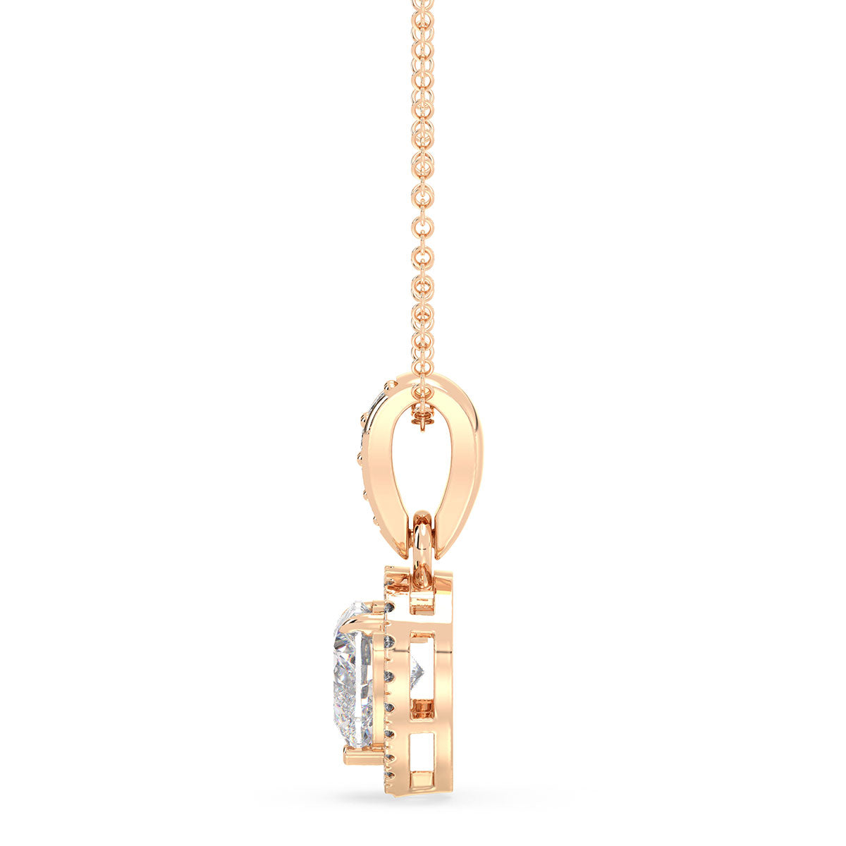 Corélia - Roségold | Natürlicher Diamant