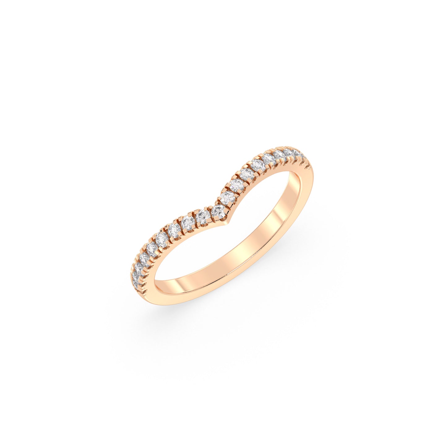 Elenor - Roségold | Natürlicher Diamant