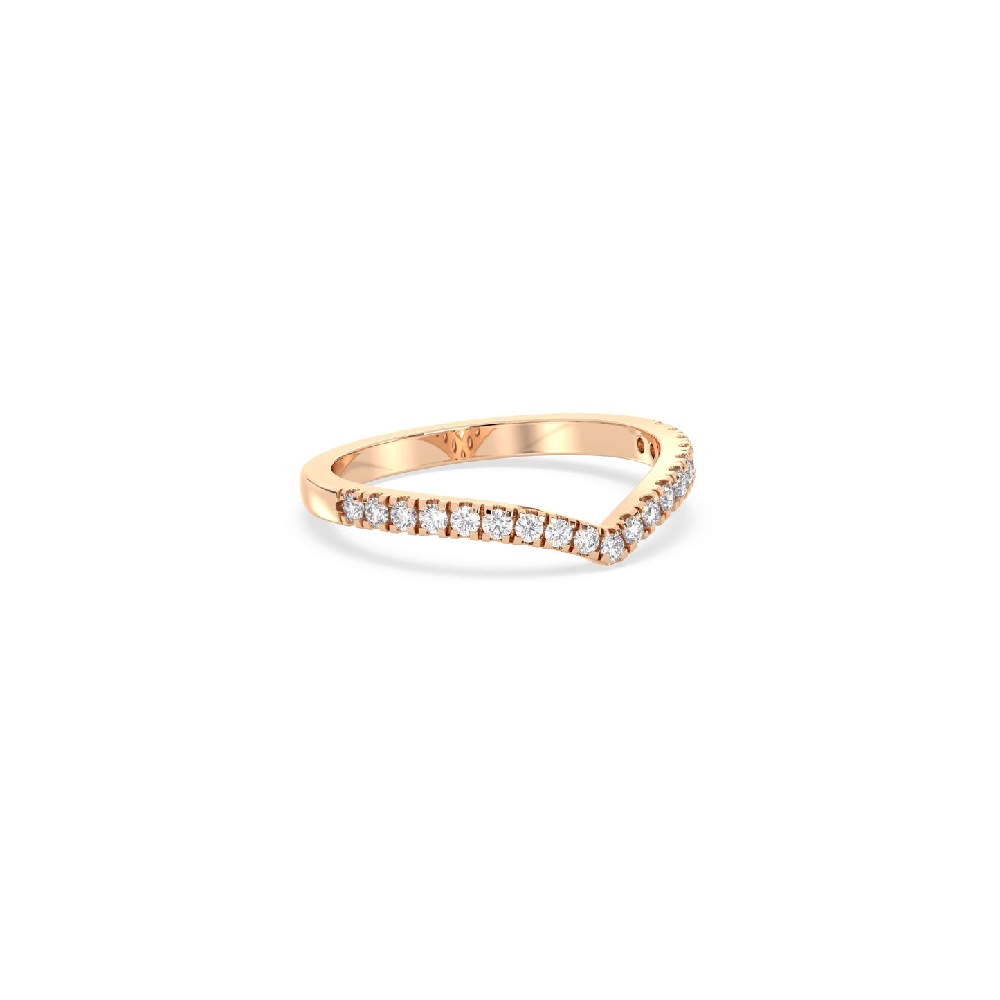 Elenor - Roségold | Natürlicher Diamant