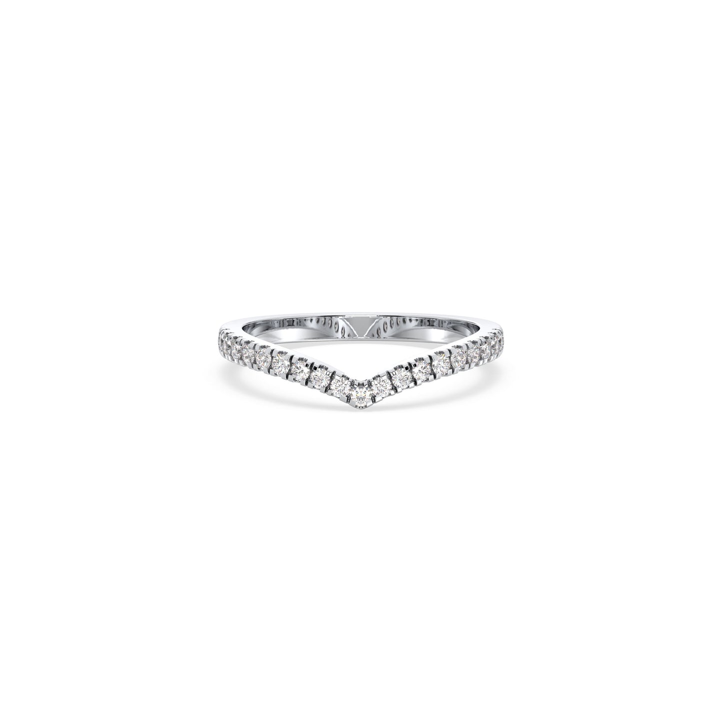 Elenor - Platin | Natürlicher Diamant