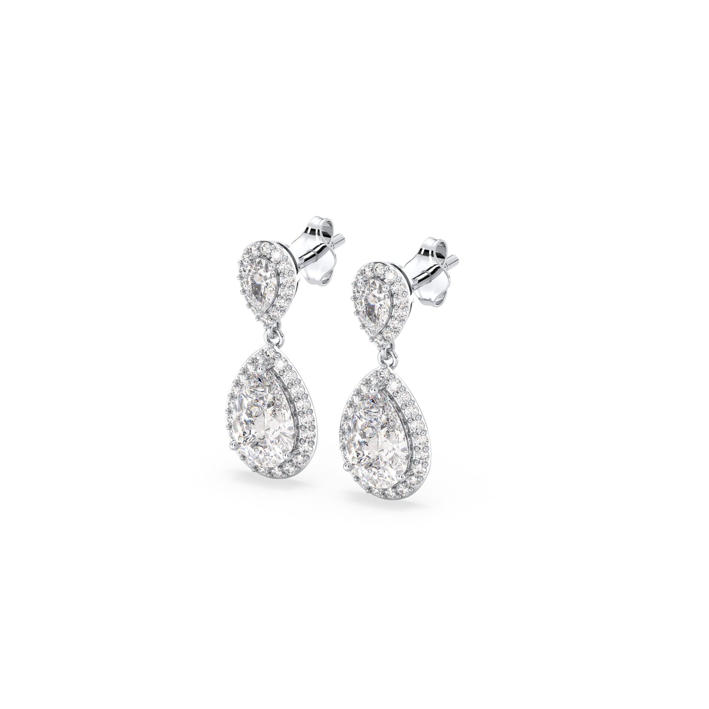 Eliane - Platin | Natürlicher Diamant
