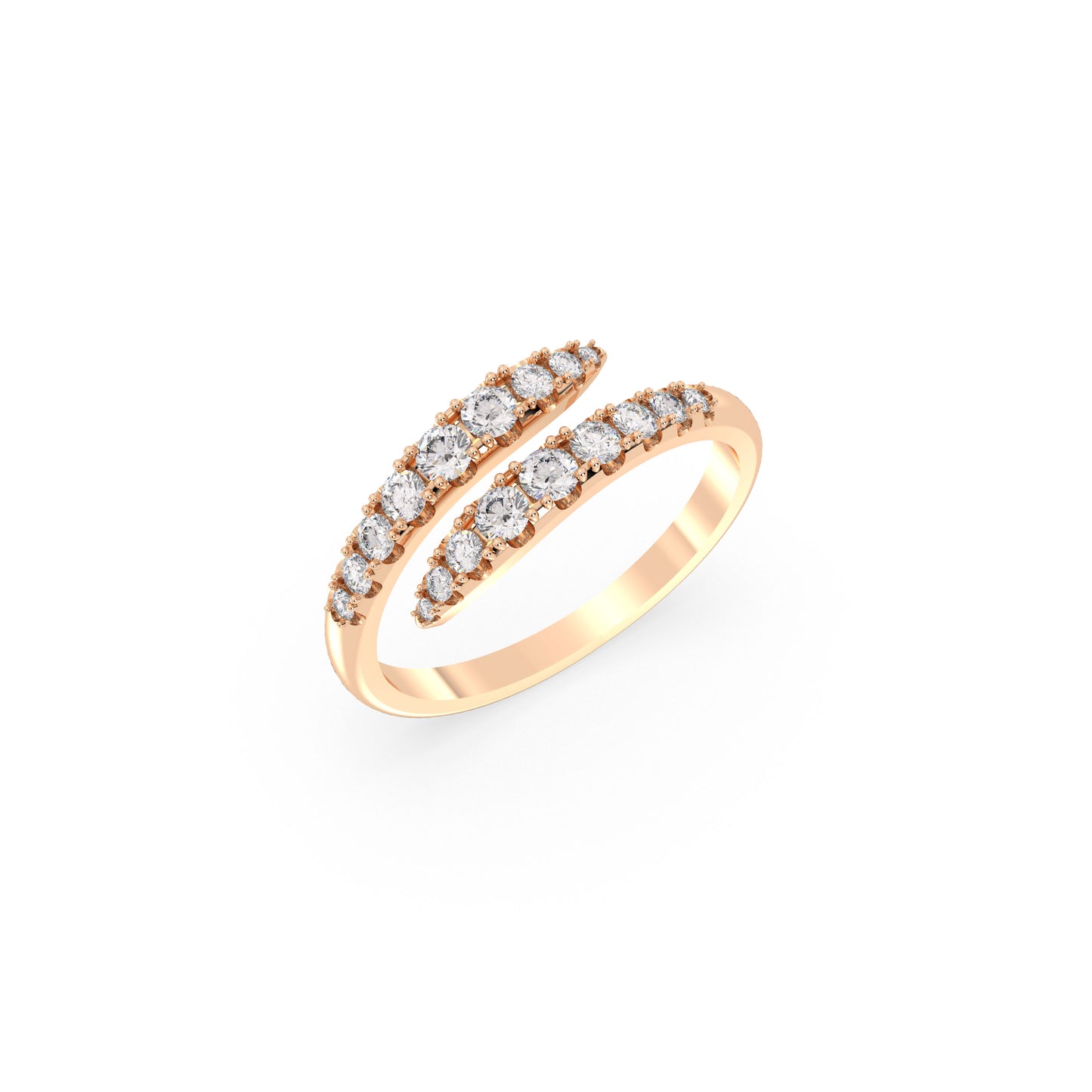 Éloise - Roségold | Natürlicher Diamant