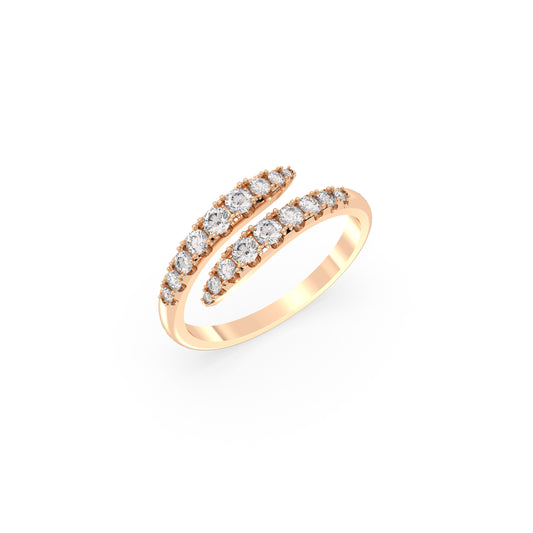 Éloise - Roségold | Natürlicher Diamant