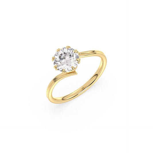 Elora - Gelbgold | Natürlicher Diamant