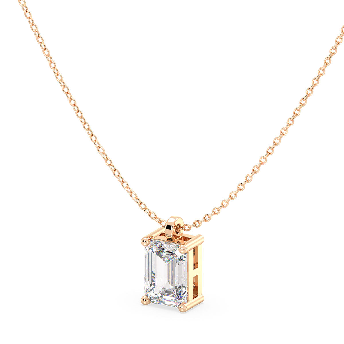 Emera - Roségold | Natürlicher Diamant