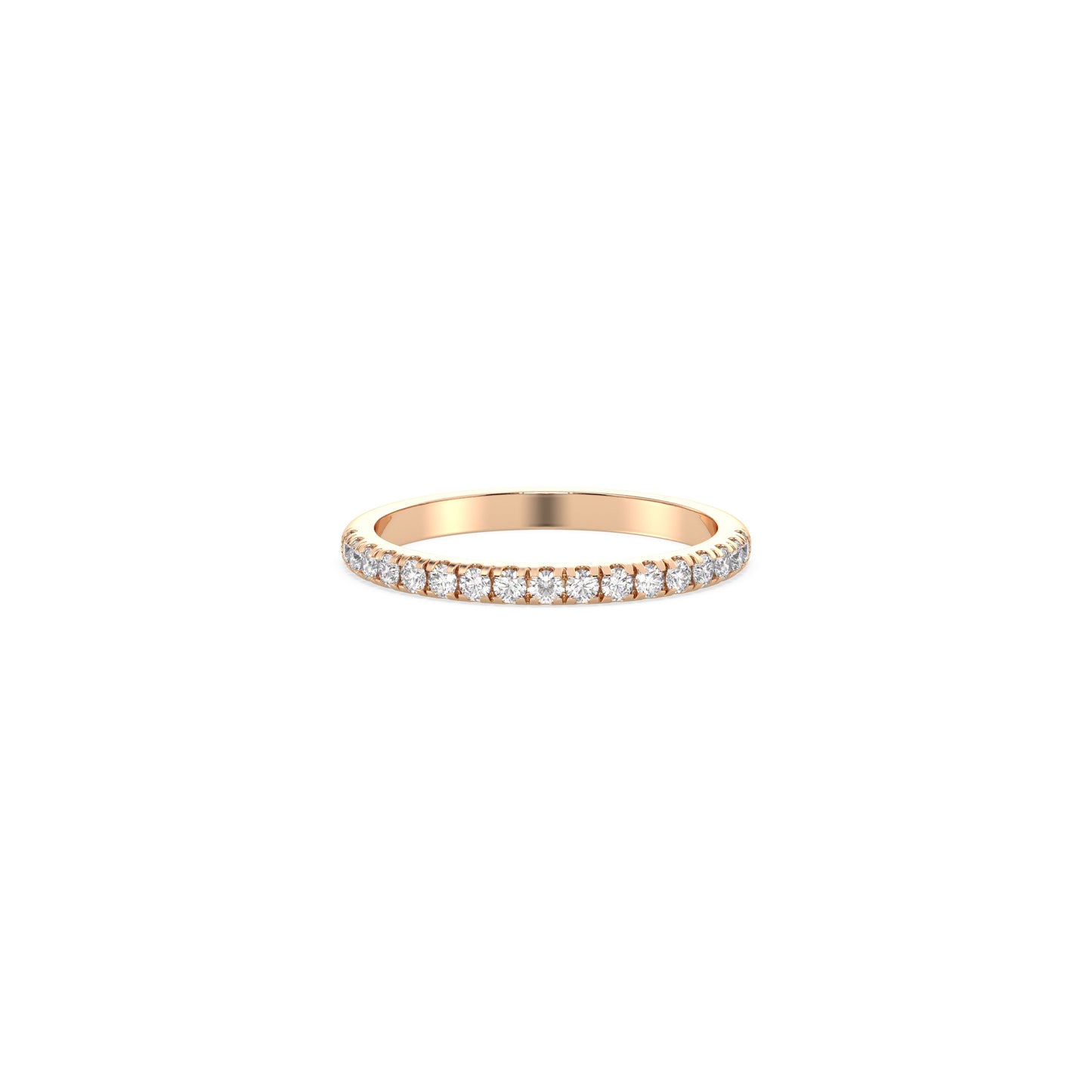 Linea - Roségold | Natürlicher Diamant