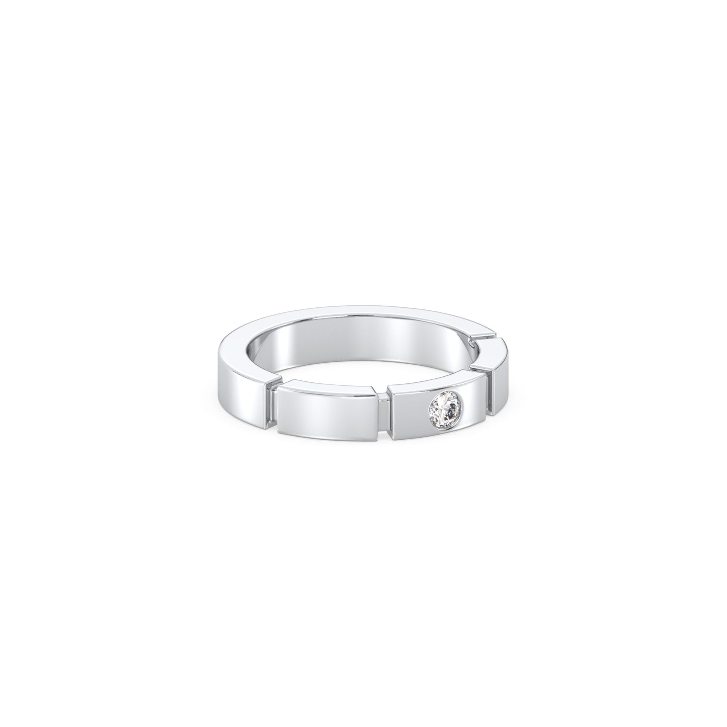 Lior - Weißgold | Natürlicher Diamant
