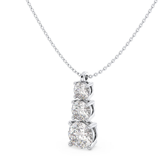 Lira - Weißgold | Natürlicher Diamant