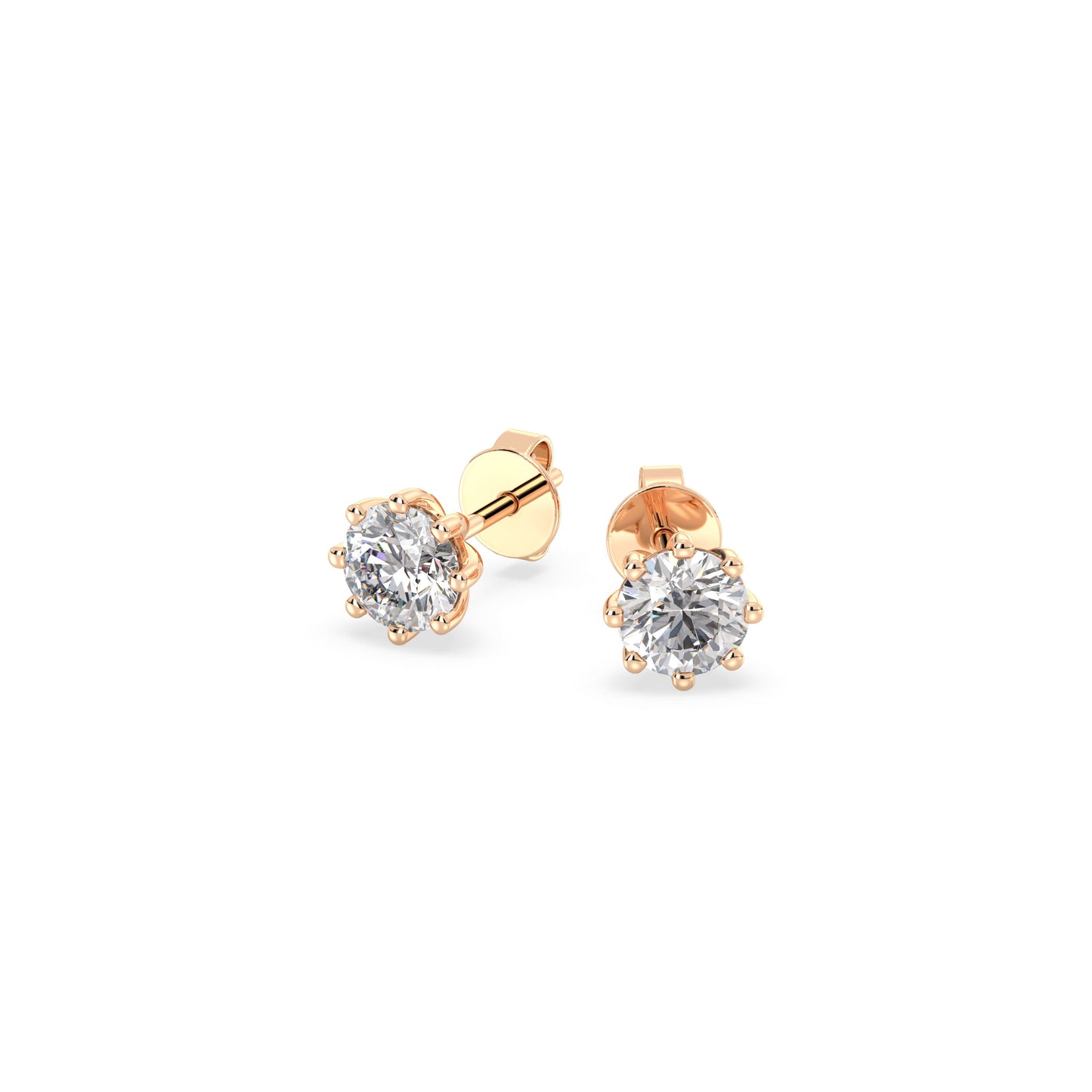 Lunar - Roségold | Natürlicher Diamant