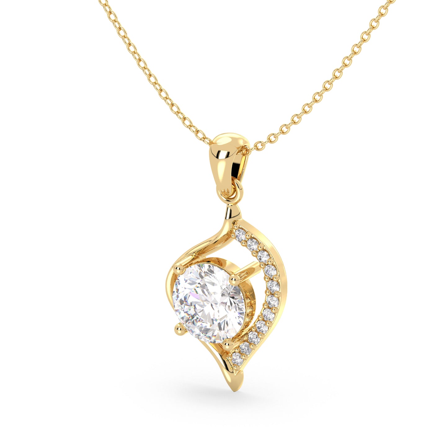Lunara - Gelbgold | Natürlicher Diamant