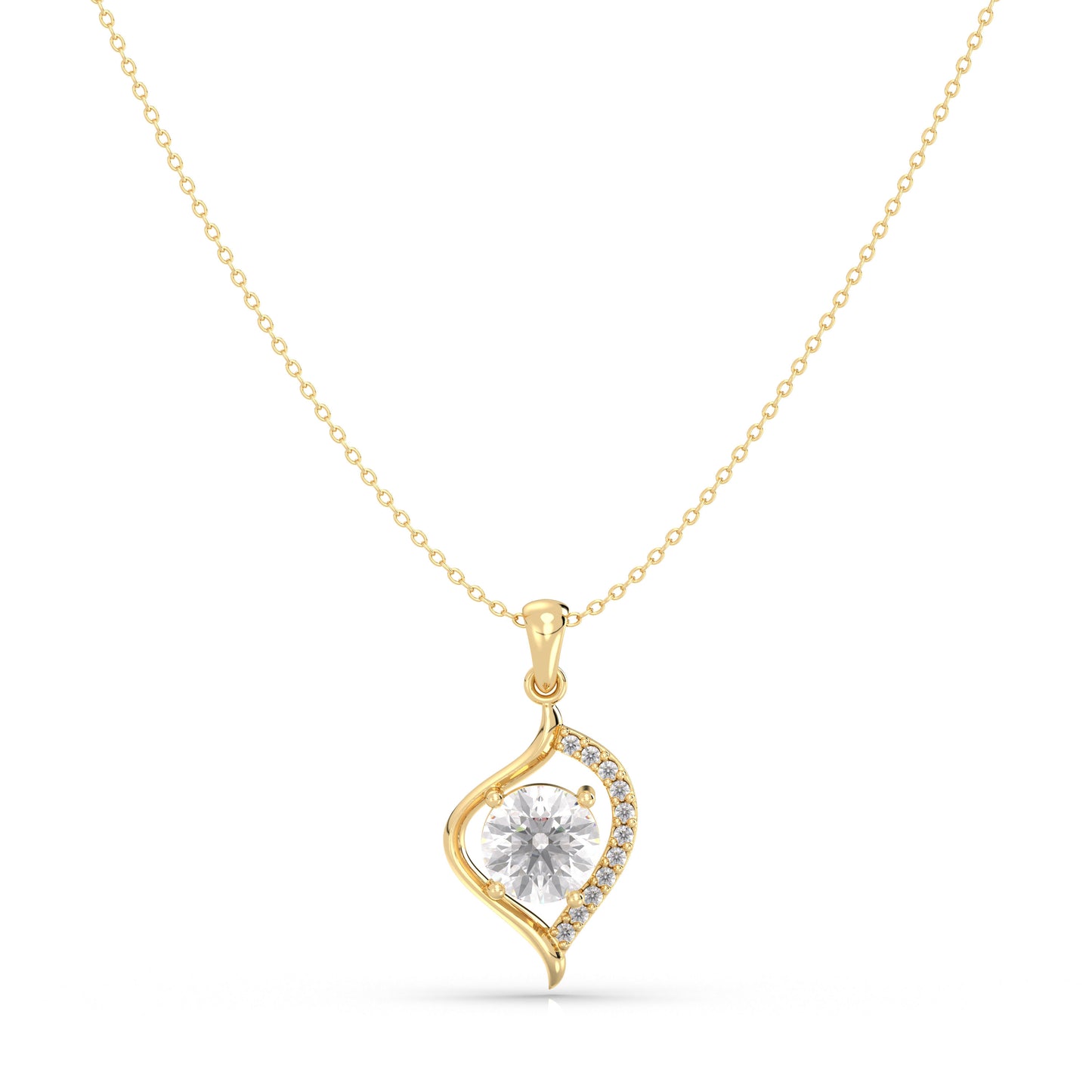 Lunara - Gelbgold | Natürlicher Diamant