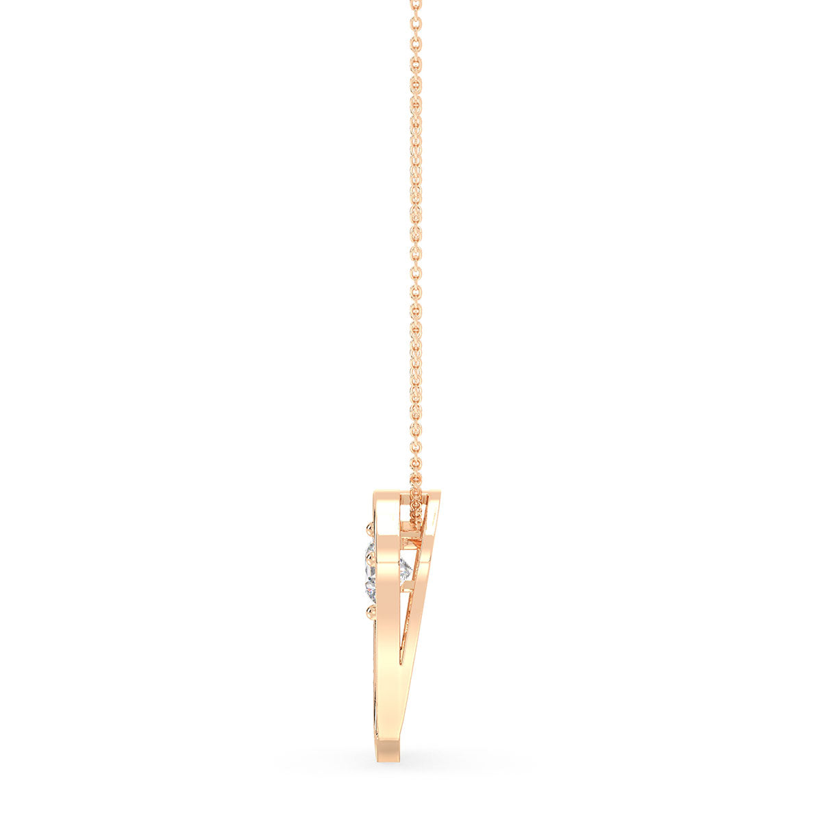Matera - Roségold | Natürlicher Diamant